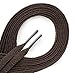 OrthoStep Flat Dress Brown 45 inch Shoelaces 2 Pair Pack