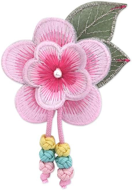 Korean Traditional Girl Hair Band Accessories Girls Birthday New Year Party Event Festival Flower Cute Festival Ye-Ah-Jang