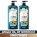 Herbal Essences, Repairing Argan Oil Of Morocco Conditioner With Natural Source Ingredients, Color Safe, BioRenew, 20 Fl Oz, Twin Pack