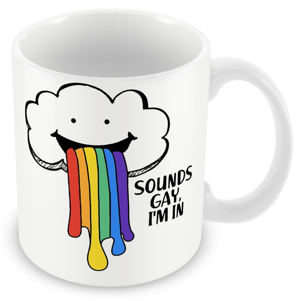 Mug Gift for Gay Friend – Sounds Gay, I'm in