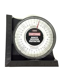 Craftsman 9   39840 magnético universal Transportador de ángulos