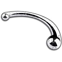 Pure G Spot Metal Wand Anal Prostate Massage Stick Polished Steel Massager Hard Dildo 692 G