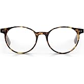 eyebobs - Case Closed | Premium Reading Glasses for Men and Women | Round Frame for Average Faces | Available in 0.0x - 4.0x