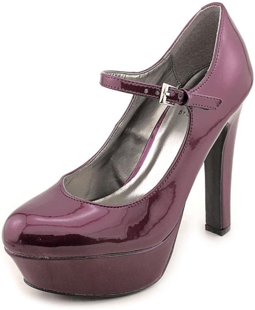 Amazon.com | G By Guess Women Varika Mary Jane Platform Pumps, Purple, Size 6.5 | Pumps