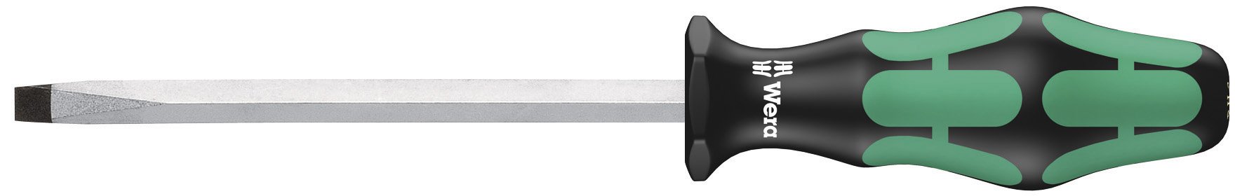 Wera 05007355001 1.6 x 10.0 x 60 mm 378 B Screwdriver for Slotted Screws - Silver