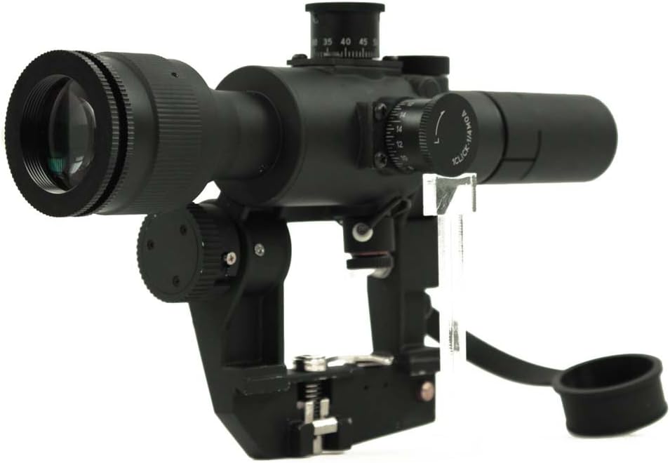 STRIKE SYSTEMS SVD SCOPE 4X32 SCOPE BLACK AIRSOFT TACTICAL SCOPE