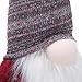 GMOEGEFT Scandinavian Christmas Gnome Plush, Swedish Tomte, Nordic Santa Gnome, Holiday Home Decoration Birthday Gift, 17 Inches (Grey with Red Dots Stand)