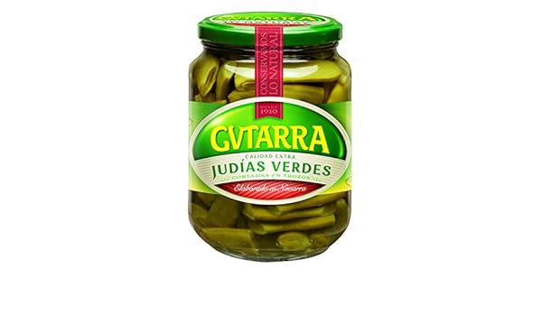 Gvtarra - Judías verdes cortadas en trozos - 720 g - , Pack de 6 ...