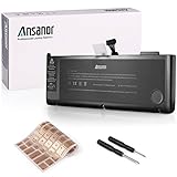 Ansanor® 7200mAh High Quality New Laptop Battery For Apple Unibody MacBook Pro 15 inch A1382 A1286 (For Core i7 Early 2011 Late 2011 Mid 2012)-Fit as Original-18 Months Warranty [10.95V 78Wh] A1382