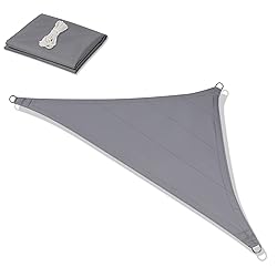 Jneaicn Shade Sail Waterproof Sun Canopy Triangle