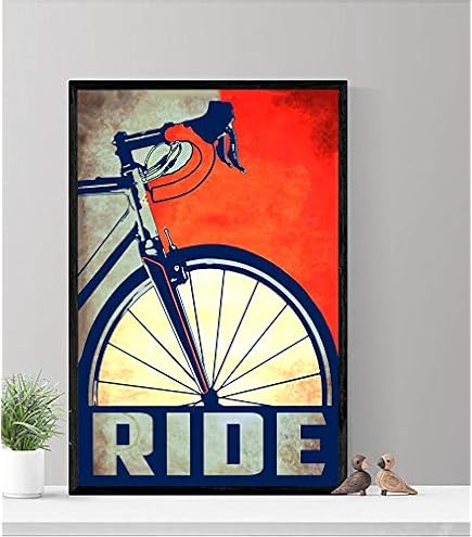 Letrero De Metal Clásico Con Texto En Inglés «I Don't Ride My Bike To