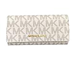 Michael Kors Jet Set Travel PVC Carryall Lettering Wallet