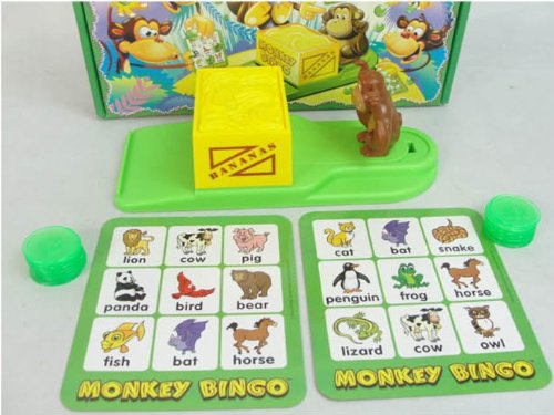 Popular Playthings Monkey Bingo Card Game