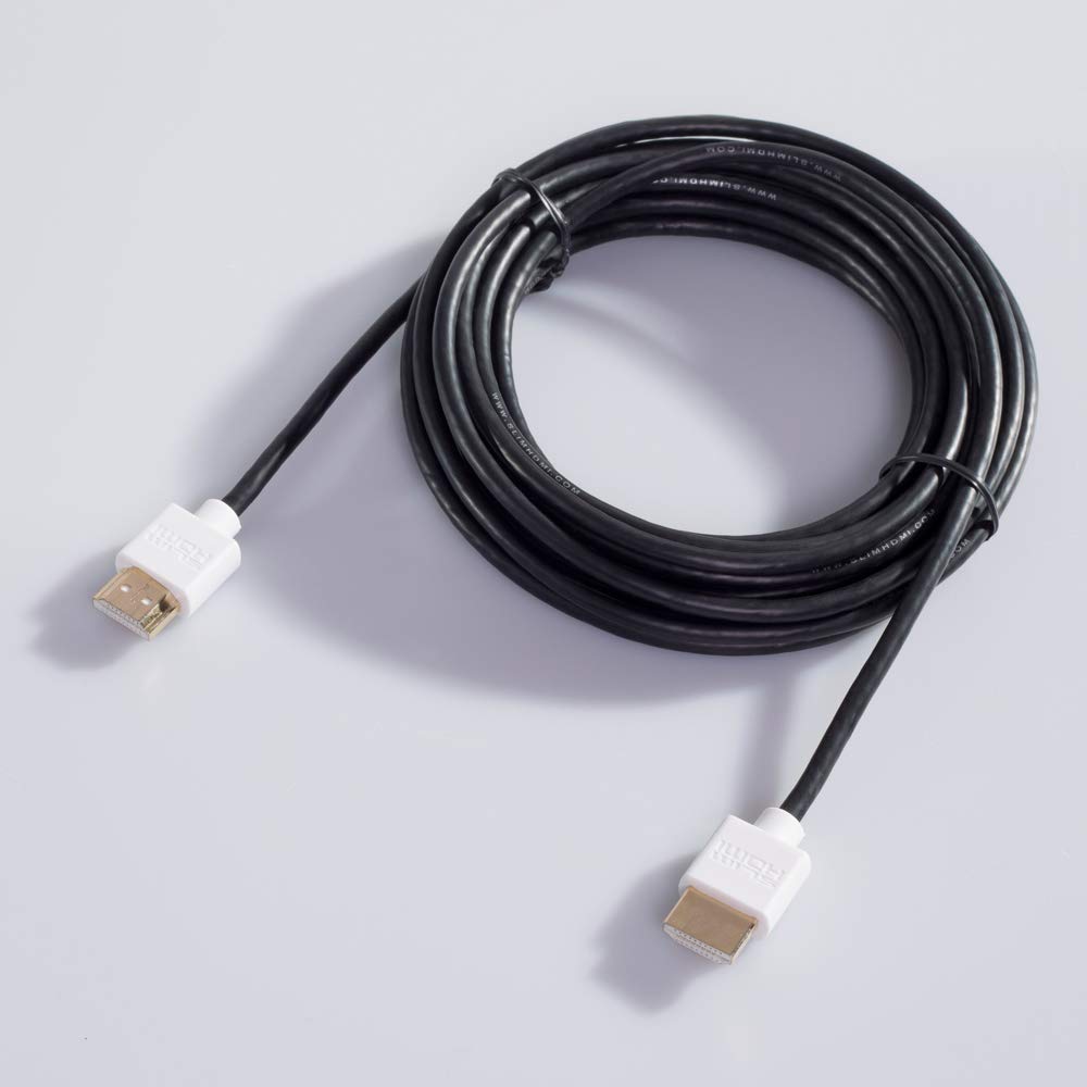 SlimHDMI 5m Eco Slim HDMI Cable (Gold Plated, 1080p, 3D, High Speed)