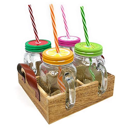 6 TheBarsentials+Colorful+Reusable+Fashioned+Drinking