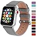 Fullmosa Watch Band Compatible With Apple Watch Leather Band 42mm 41mm 40mm 38mm, iWatch Band for Series ultra2/ultra/10/9/8/7/6/SE/5/4/3 for Men Women