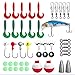 PLUSINNO Kids Fishing Pole,Light and Portable Fishing Rod and Reel Combos Telescopic Fishing Rod for Youth Fishing by (Bluehandle 115cm)