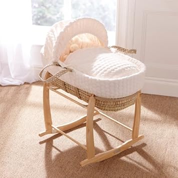 clair de lune marshmallow moses basket
