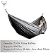 Forbidden Road Camping Hammock 400lbs Capacity Portable Hammock for Outside, Backyard, Travel, Backpacking, Beach