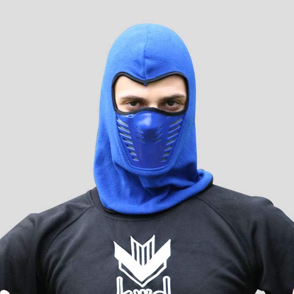 GREENPURE Balaclava-Ski Mask Winter Outdoor Face Mask with Air Mask Windproof Warmer Hood Heavyweight Extreme Cold Weather Face Mask - Motorcycle, Ski & Snowboard Winter Gear for Men & Women (Blue)