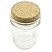 Zoie + Chloe Cork Lids & Stoppers for Mason Canning Jars - 3 Pack