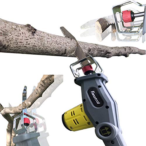 FANZTOOL Blade-Tec Teleskop Akku Hochentaster säbelsäge Handsäge mit 210mm langem Hochleistungs-Sägeblatt, bis 4,7m Reichweite, 1,5 KG SUPER LEICHT DESIGN (mit 20V akku) – Bild 5