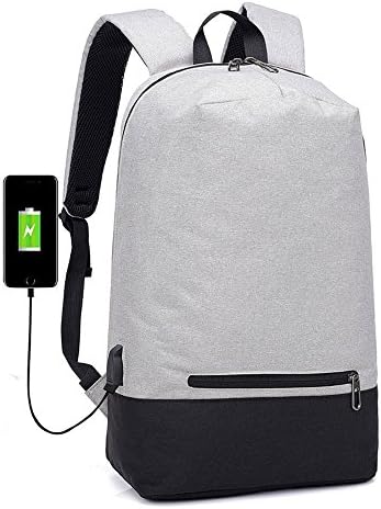 Rosiest School Backpack for Girls Boys for Middle Men Students School Anti-Theft Backpack High-capacity Laptop Bag With USB Jack