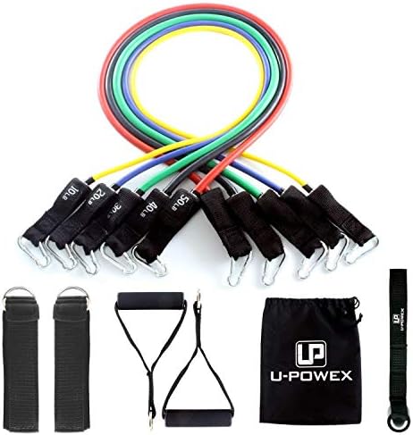 UPOWEX Speed Training Agility Ladder - Soccer & Fitness & Exercise & Sports Workout, 4M 8 Rungs Adjustable Training Ladder with Carrying Bag 5 Pegs 5 Hooks