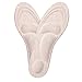 ELEFT Dual Warm Insole Winter Insert - Comfort Warm Thick Inserts, Heated Insoles, Full Length Arch Support Shoe Insoles for Women 1 Pair (Beige)