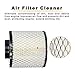 HIFROM 7082037 Air Filter Cleaner Replacement for ATV Polaris 500 570 Crew ETX ACE 570 500 570 Ranger Ranger Crew 570-6 Ranger ETX Sportsman 570 Sportsman ACE Sportsman ACE 570