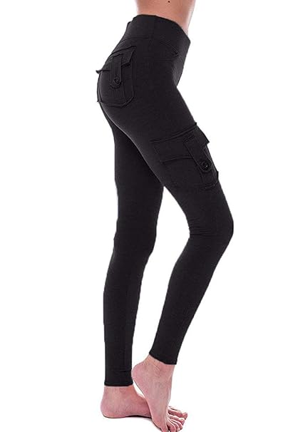 Amazon.com: HyunQJ - Pantalones de yoga para mujer, de alta ...