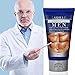 Hair Removal Cream for Men, Depilatory Cream, Natural Painless Permanent Thick Hair Removal Cream + Plastic Scraper, Used on Bikini,Underarm,Chest, Back, Legs and Arms for Men, 60ml