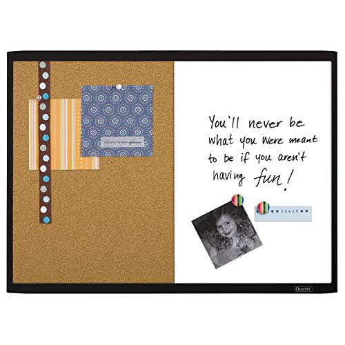 Quartet Combination Whiteboard & Corkboard, Color Selected For