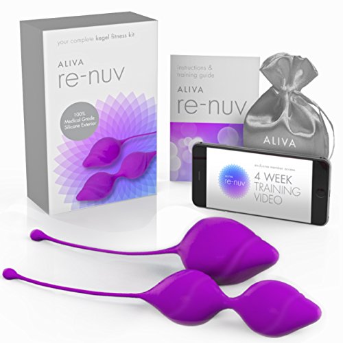 Aliva Re Nuv Premium Exercise Kegel Training Kit 4 Week Online Training Video Improve Bladder Control And Pelvic Health Silicone Weighted Devices Buy Online In Belize At Belize Desertcart Com Productid 20101060