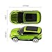 CHUYI Cool Sports Car Shape Wireless Optical Mouse 1600 DPI Cordless Office School Mice with USB Receiver for PC Computer Laptop (Green-1 Pack)