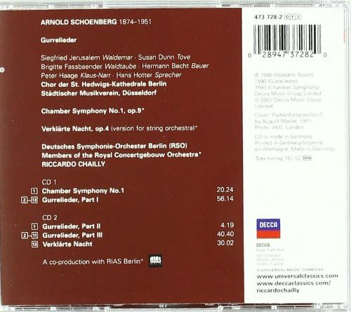 Schoenberg: Gurrelieder; Verklrte Nacht; Chamber Symphony No.1 &c - Image 3