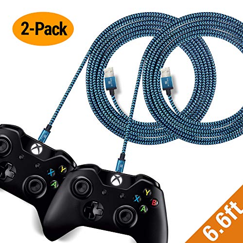 EXINOZ Xbox One Controller Charging Cable Power Cable Replacement for