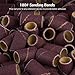 AIRSEE 300PCs #180 Fine Professional Sanding Bands Sand Buffers Sanders Electric Nail Drill Bits Colorful Safety 2 Mandrels 3/32