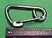 US Stainless 4 Pieces Stainless Steel 316 Spring Hook Carabiner 1/4