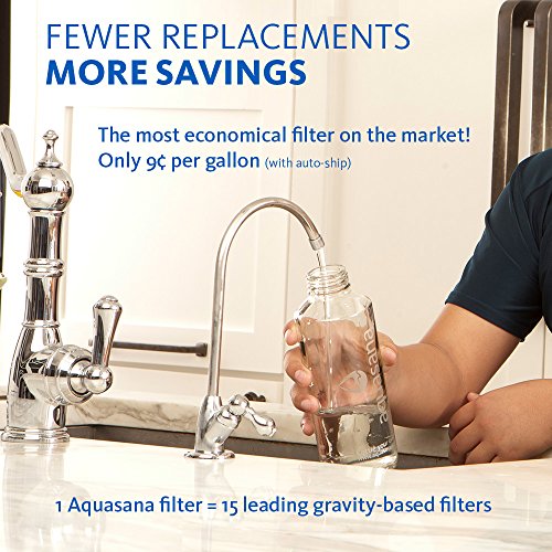Aquasana 3Stage Under Sink Water Filter System Kitchen Counter