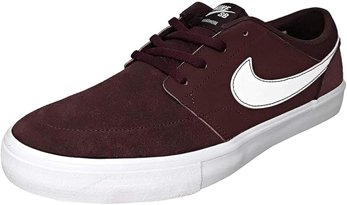 nike sb check burgundy