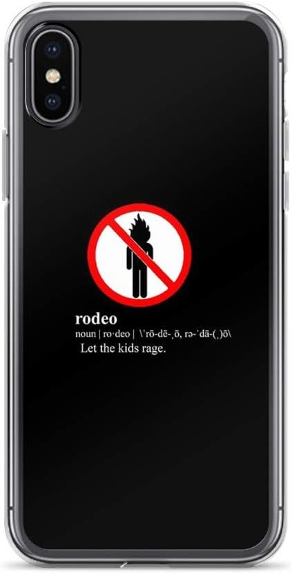 iPhone X/XS Pure Clear Case Cases Cover Travi$ Scott - Rodeo Definition