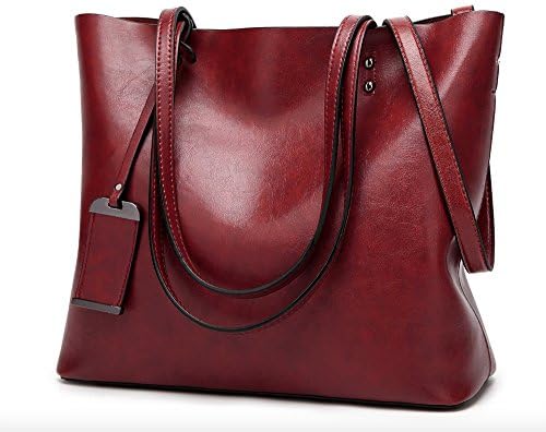 Women's Vintage Genuine Leather Bag Tote Shoulder Bag Handbag Model Zoe