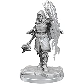 WizKids D&amp;D Nolzur's Marvelous Miniatures: Half-Elf Warlock Unpainted Dungeons and Dragons Miniatures