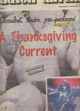 Hudson Current local newspaper (Nov/Dec 1998) - KISS cover