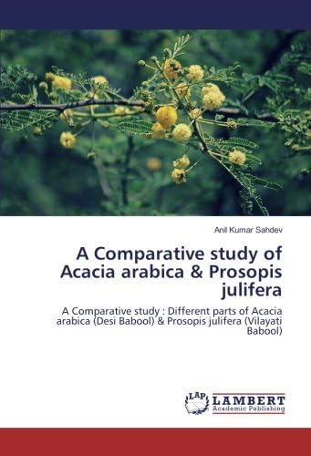 A Comparative study of Acacia arabica & Prosopis julifera: A Comparative study : Different parts of Acacia arabica (Desi Babool) & Prosopis julifera (Vilayati Babool)