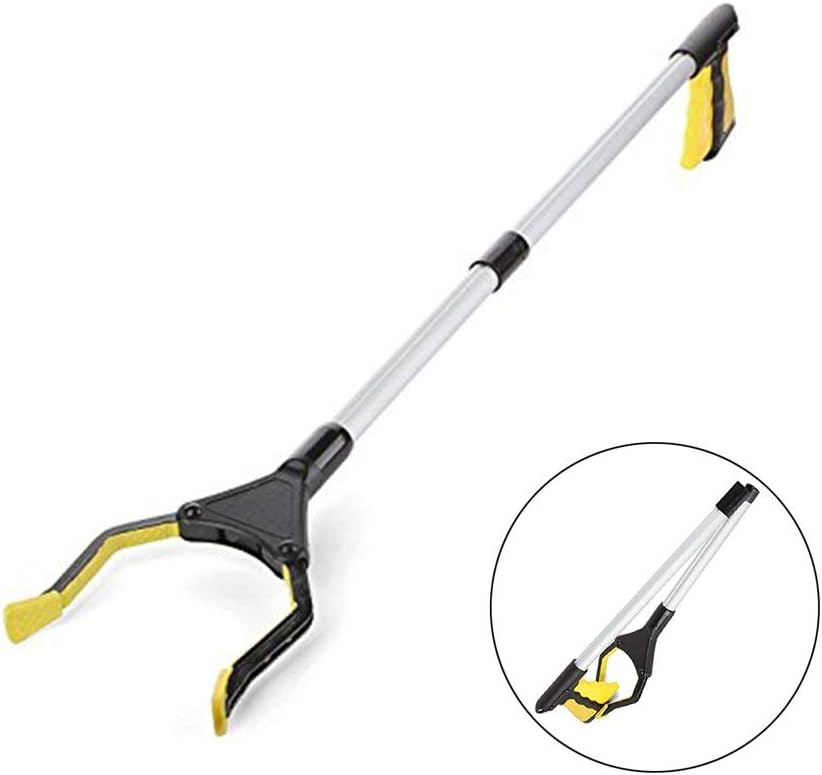 MYCreator 32" Grabber Reacher, Foldable Pick Up Long Arm Reacher Picker