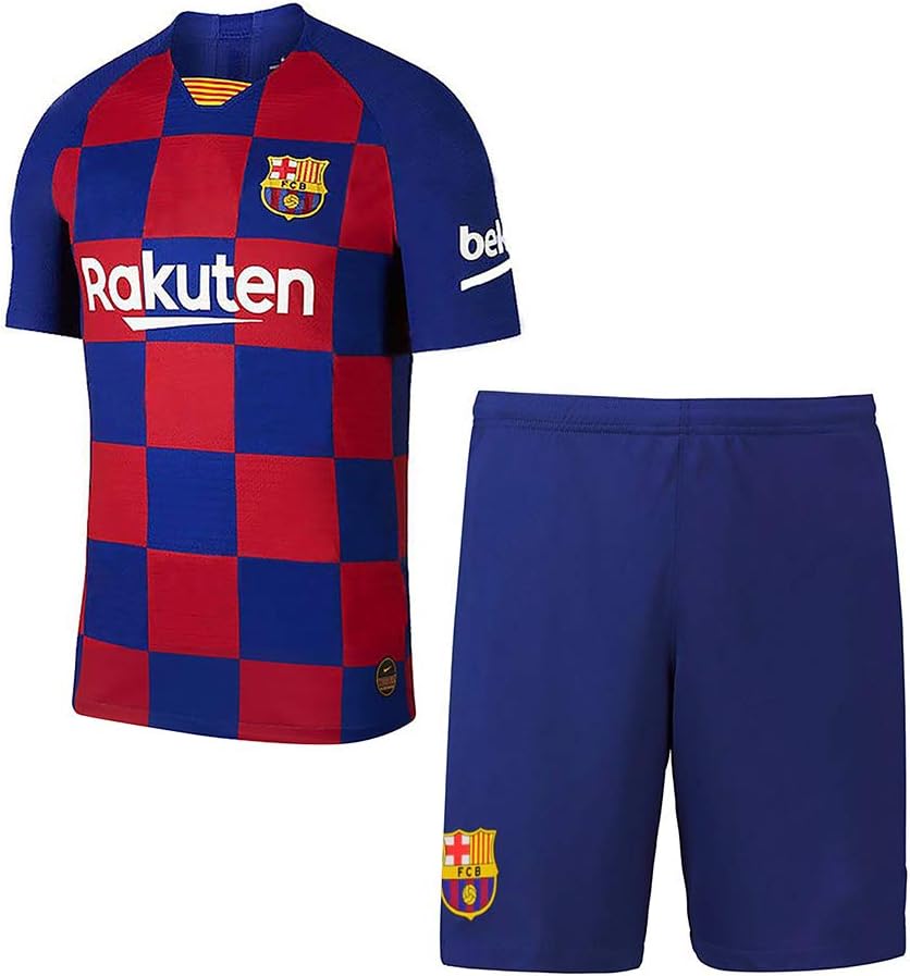 Custom Football Jersey T-Shirt 2019-2020（Home&Away） Soccer Jersey & Shorts & Socks Jersey Kits ，Custom With Any Name and Number Shirt for Men Youths Kids