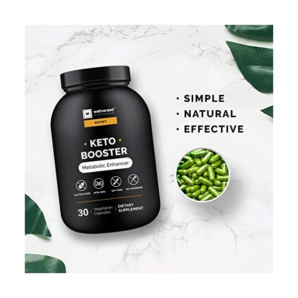 Ketofy Keto Boosters (30 Capsules) Advanced Fat Burning Supplement