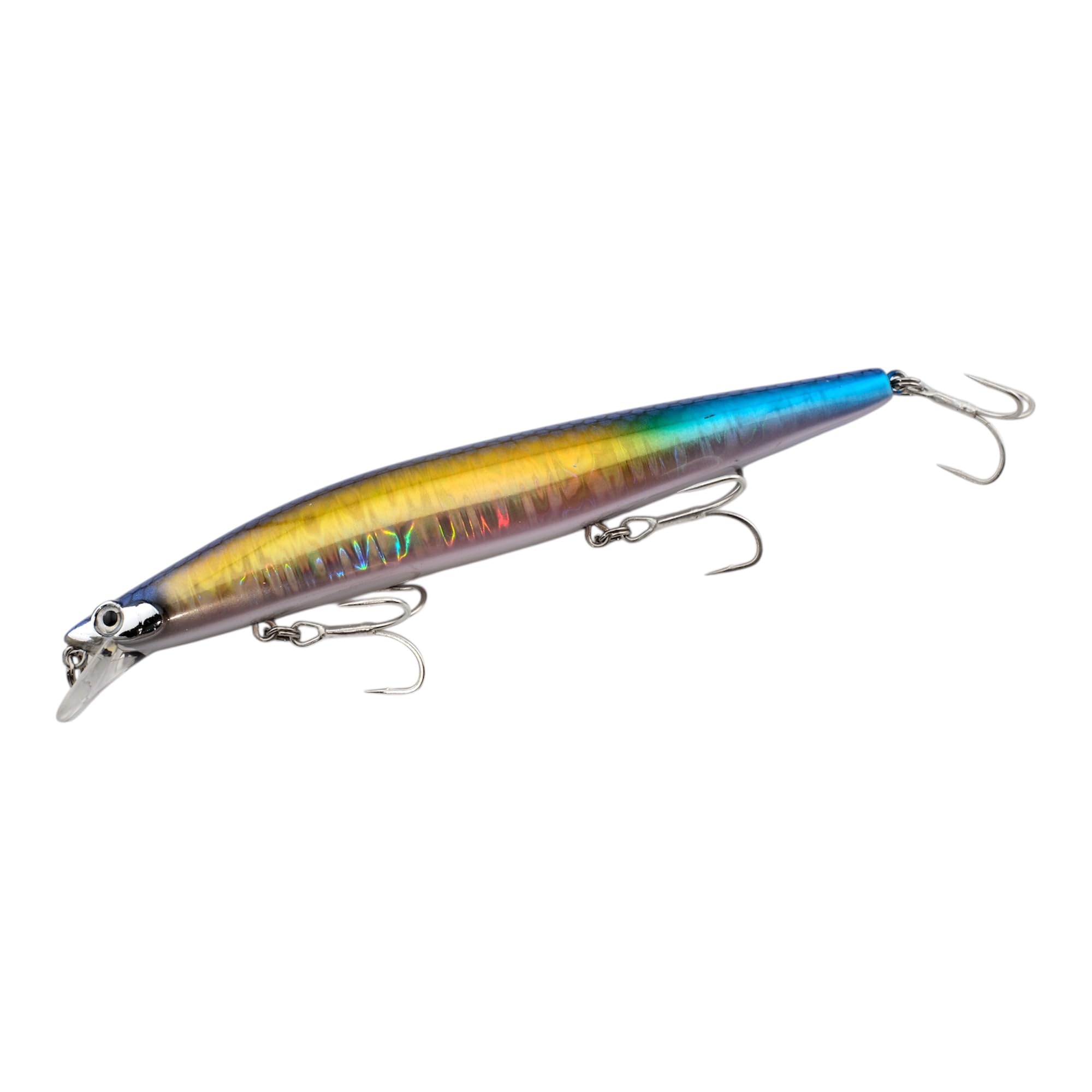 momolures Bass Lures Silent Minnow 140F 25g Silent Assassin Style sea fishing lure seabass (KATAKUCHI)